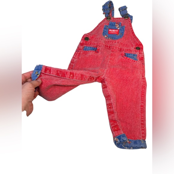 Vintage Oshkosh b’gosh cowboy theme overalls - Picture 2 of 7